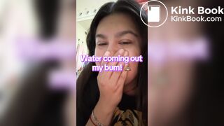 Latina girl diarrhea farting