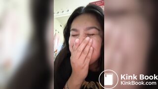 Latina girl diarrhea farting