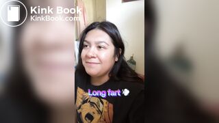 Latina girl diarrhea farting