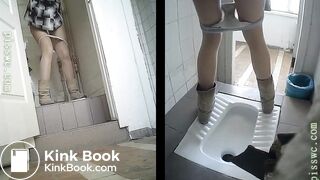 Beautiful woman pooping in toilet Compilation PART.2