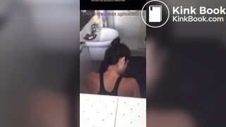 milf spied on pooping