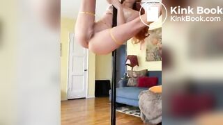 Pole dance and poop