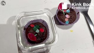 Preparing shitty cupcakes @scatdark