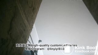 Beautiful girl poops in the toilet 63