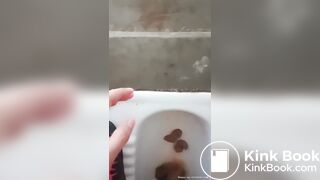 Desi indian girl scat