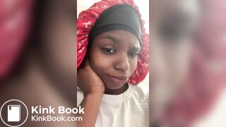 Ebony girl pooping on toilet - video 17