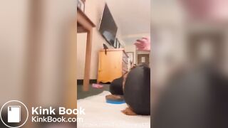 She feeds him everything