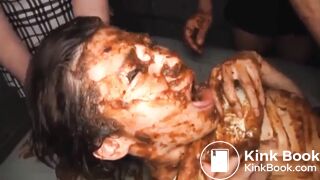 Fucking a scat slave