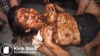 Fucking a scat slave