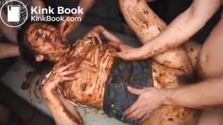Fucking a scat slave