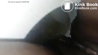 Black girl from Alabama pooping for free Pt 4