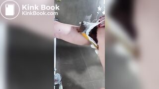 Her panties can't hold any more poop