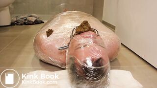 BBW shitting on slave face