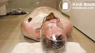 BBW shitting on slave face