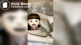 Cute latina pooping - video 3