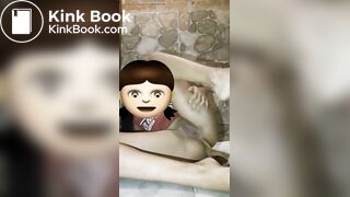 Cute latina pooping - video 3