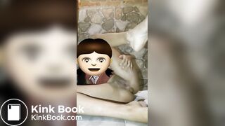 Cute latina pooping - video 3