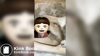 Cute latina pooping - video 3