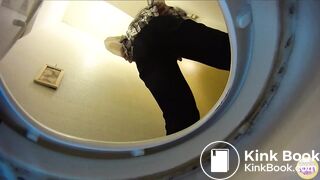 Cute japanese girl pooping and vaginal discharge 5