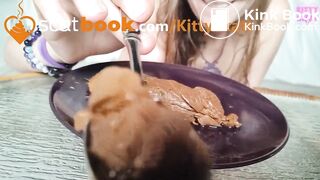 POV poop plate feeding