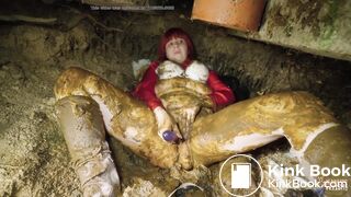Midnight Orgasm In The Outhouse - human shit play