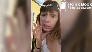 Girl pooping - video 839