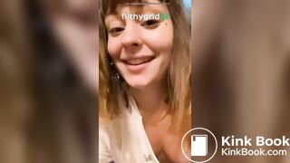 Girl pooping - video 839
