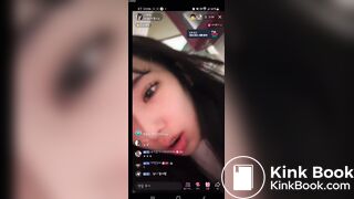 famous Korean woman poops and show