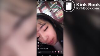 famous Korean woman poops and show
