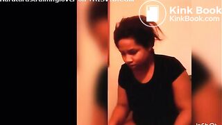 Big booty ebony constipated and struggling to poop