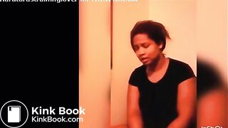 Big booty ebony constipated and struggling to poop
