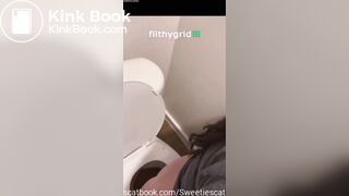 Girl fills toilet with diarrhea