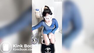 dirrahea girl on toliet