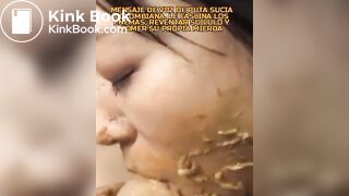 Voz de puta colombiana que come mierda