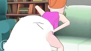 Summer Loading Her Huggies With Stinky Poop