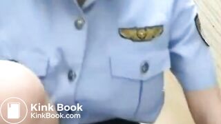 Girl pooping - video 859