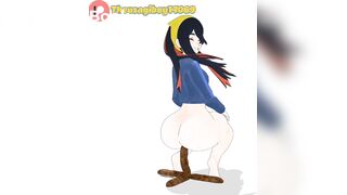 Carmine Pooping test animation