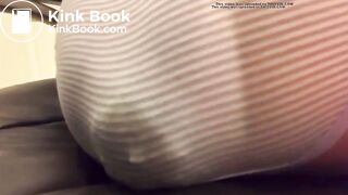 Monstrous Load In Striped Panties