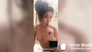 Scat to pussy latina