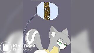 Furry Girl Vore x Scat (3) 2/2 (Animation)