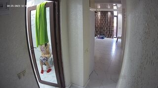 Cute girl poop - video 16
