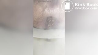 Fat turds spreading me wide