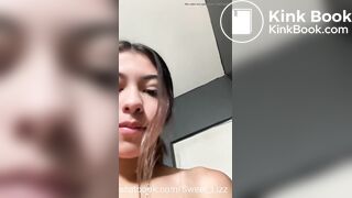 beautiful girl Eating shit