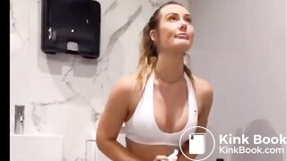 Girl has diarrhea at gym