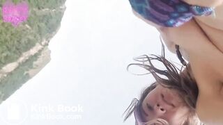 One of my favorite scat girl shitting outdoors - video 3