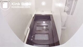 Chubby Girl Big Diarrhea on Toilet