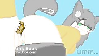Furry Girl Vore x Scat (3) 1/2 (Animation)