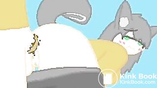 Furry Girl Vore x Scat (3) 1/2 (Animation)