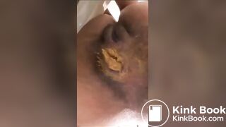 Ebony quick creamy shit