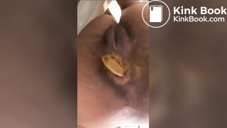 Ebony quick creamy shit